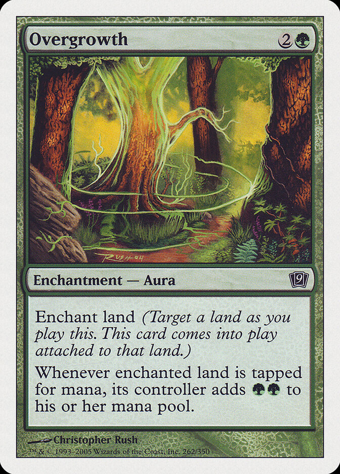 Overgrowth, Ninth Edition · 262/350