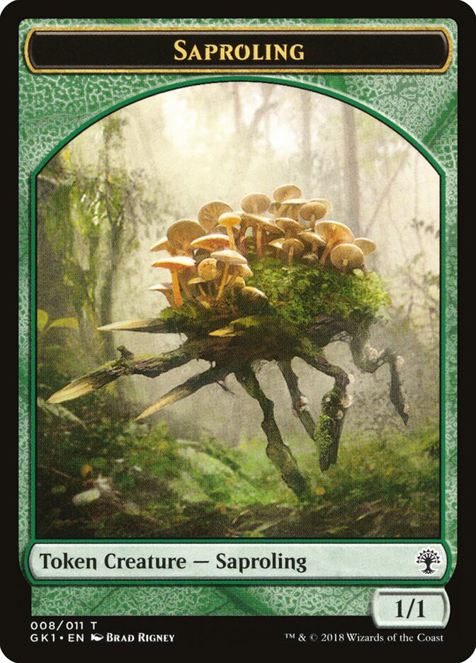 Saproling // Elf Knight, GRN Guild Kit Tokens · 008