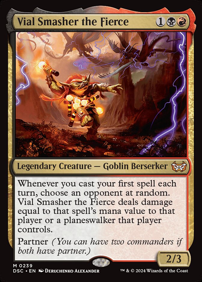 Vial Smasher the Fierce, Duskmourn: House of Horror Commander · 0239