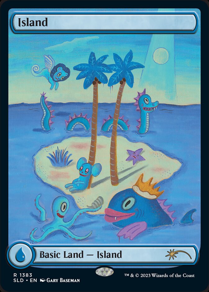 Island, Secret Lair Drop · 1383