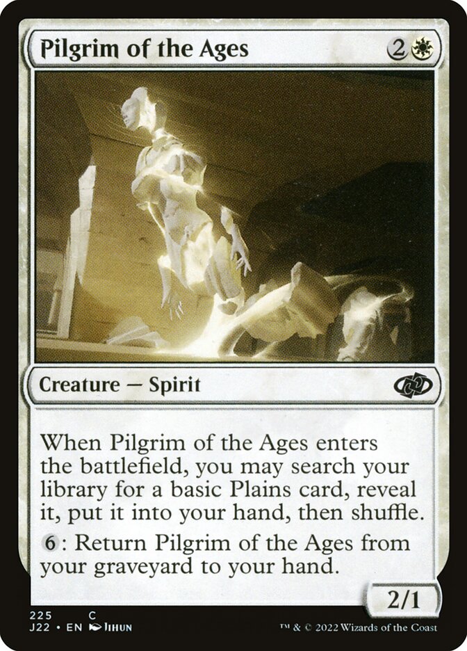 Pilgrim of the Ages, Jumpstart 2022 · 225