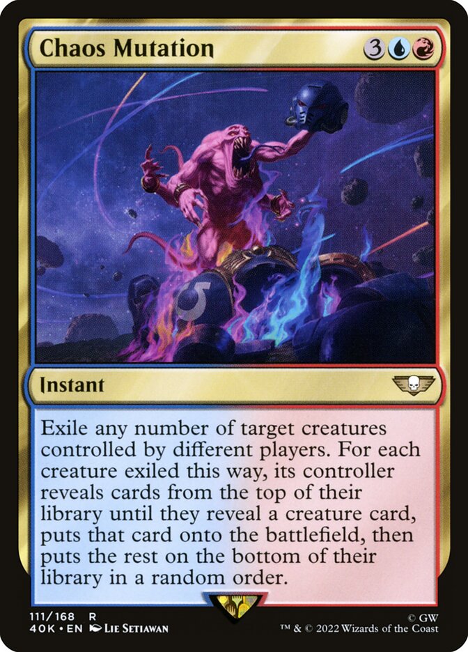Chaos Mutation, Warhammer 40,000 Commander · 111/617