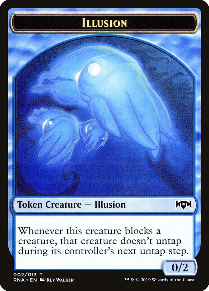 Illusion, Ravnica Allegiance Tokens · 002