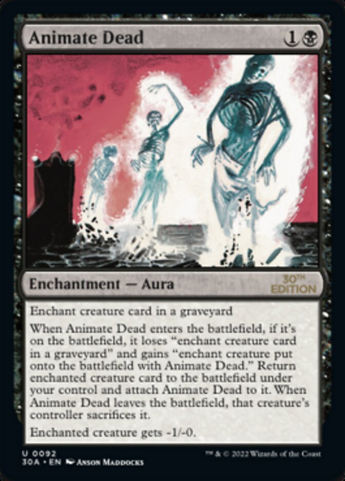 Animate Dead, 30th Anniversary Edition · 092/594