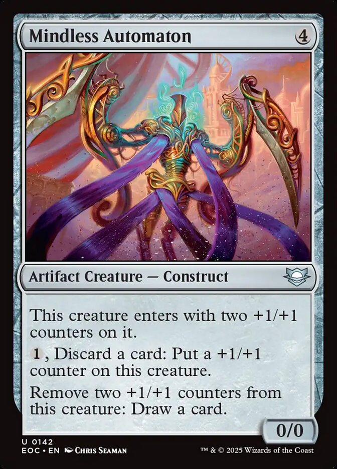 Mindless Automaton, Edge of Eternities Commander · 0142