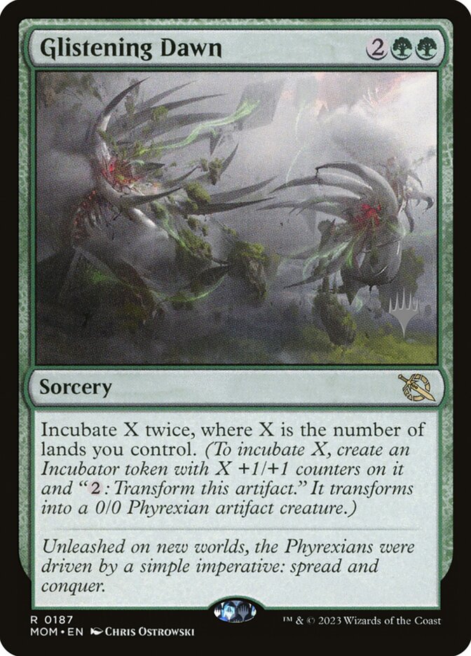 Glistening Dawn, March of the Machine Promos · 0187