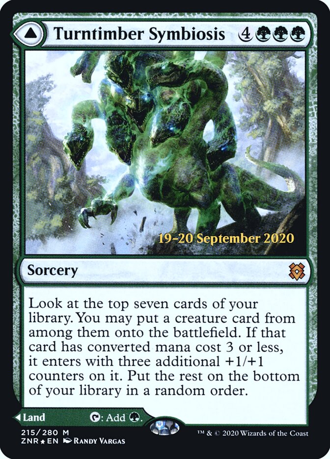 Turntimber Symbiosis // Turntimber, Serpentine Wood, Zendikar Rising Promos · 215/280