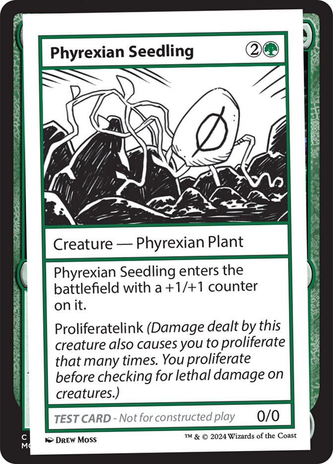 Phyrexian Seedling, Mystery Booster 2 · 0581