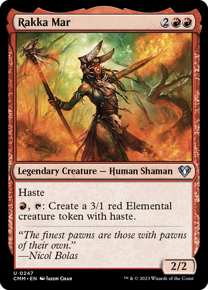Rakka Mar, Commander Masters · 0247
