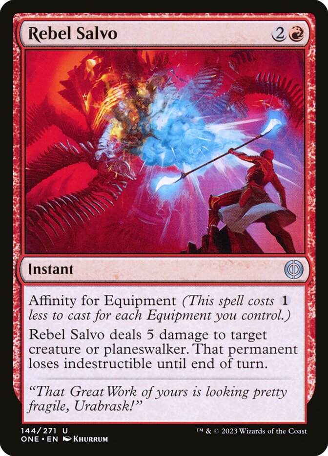 Rebel Salvo, Phyrexia: All Will Be One · 144/271