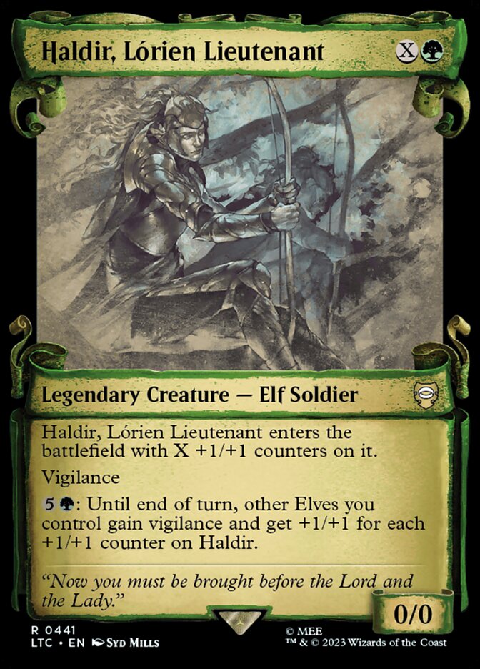 Haldir, Lórien Lieutenant, Tales of Middle-earth Commander · 0441