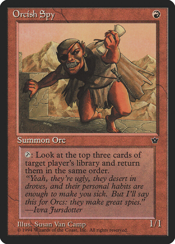 Orcish Spy, Fallen Empires · 61a