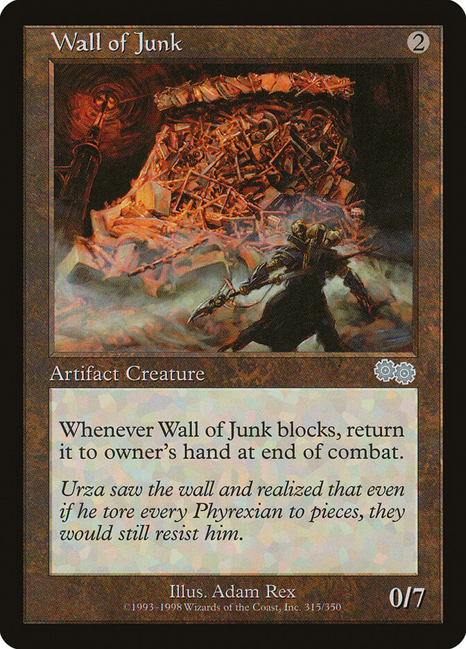 Wall of Junk, Urza's Saga · 315/350