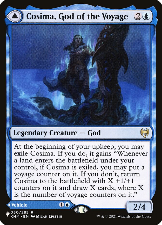 Cosima, God of the Voyage // The Omenkeel, The List · khm-50