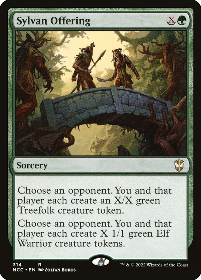 Sylvan Offering, New Capenna Commander · 314