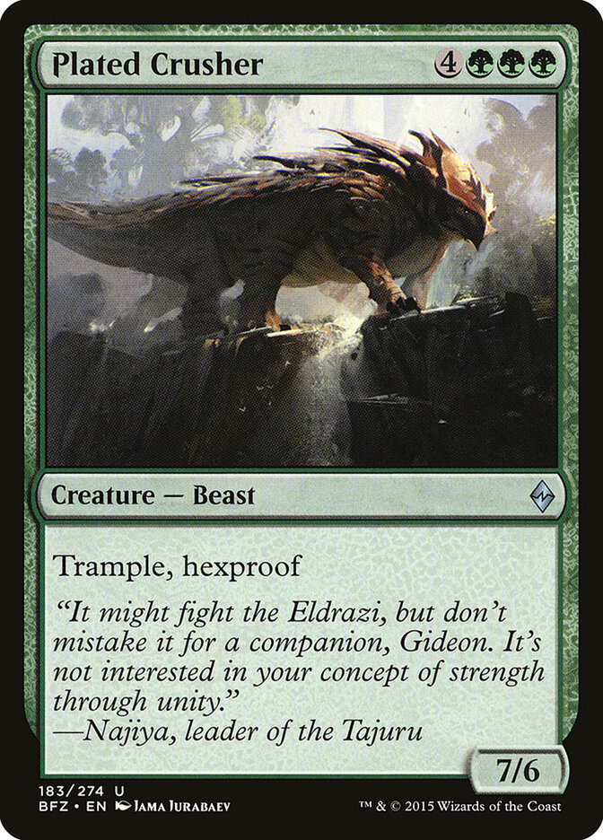 Plated Crusher, Battle for Zendikar · 183/274