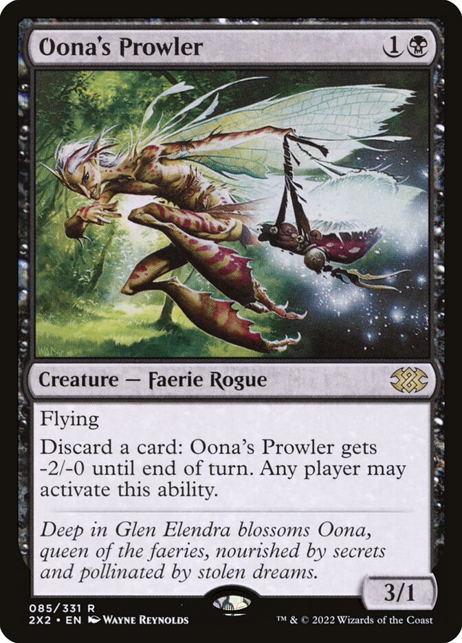 Oona's Prowler, Double Masters 2022 · 085/331