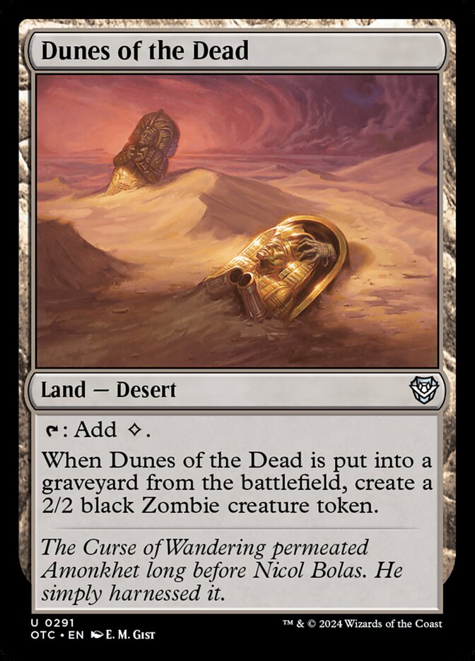 Dunes of the Dead, Outlaws of Thunder Junction Commander · 0291