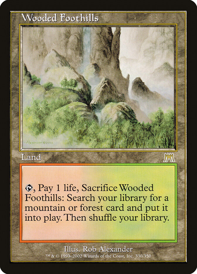 Wooded Foothills, Onslaught · 330/350