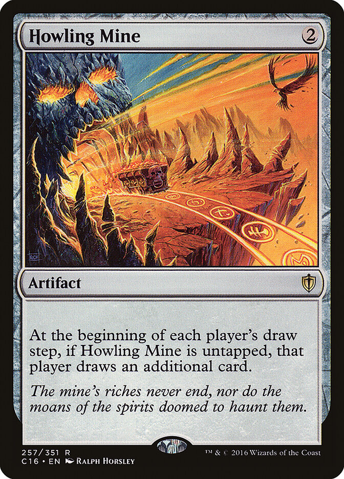 Howling Mine, Commander 2016 · 257/351