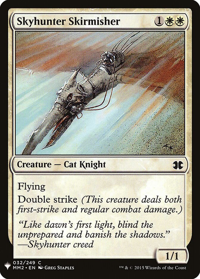 Skyhunter Skirmisher, The List · mm2-32