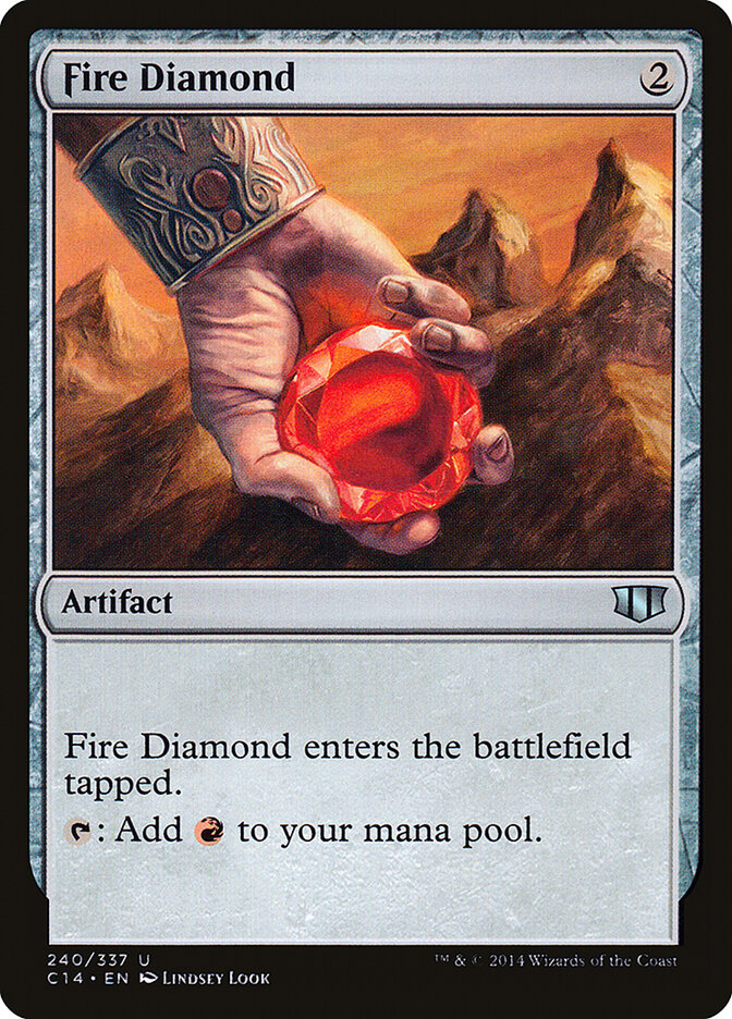 Fire Diamond, Commander 2014 · 240/337