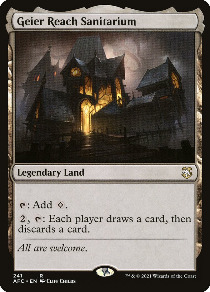 Geier Reach Sanitarium, Forgotten Realms Commander · 241