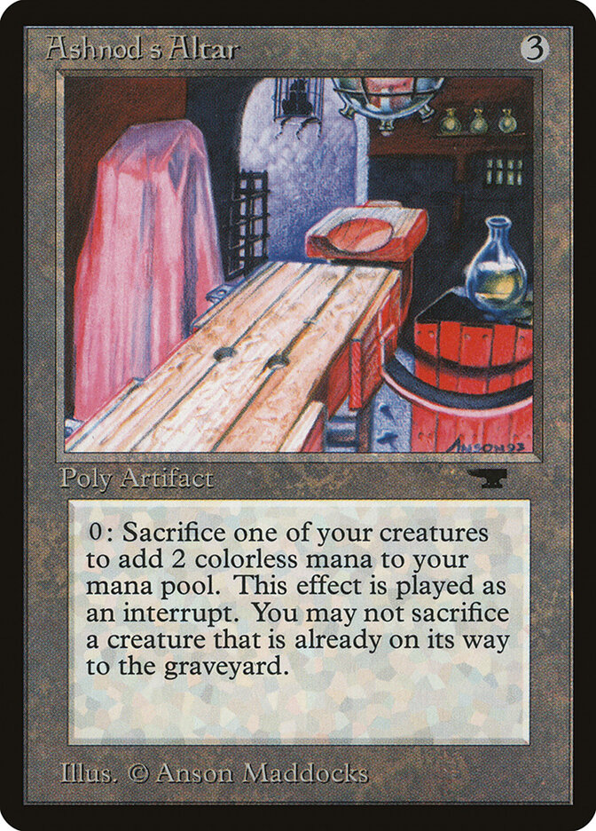 Ashnod's Altar, Antiquities · 38