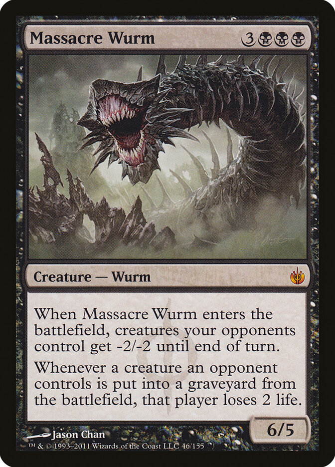 Massacre Wurm, Mirrodin Besieged · 46/155