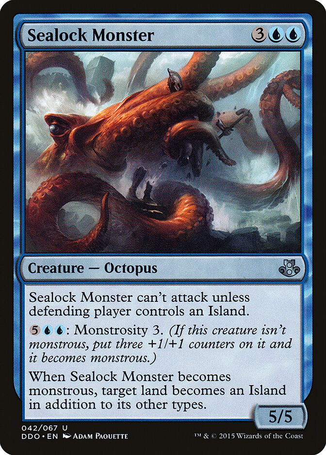 Sealock Monster, Duel Decks: Elspeth vs. Kiora · 042/067