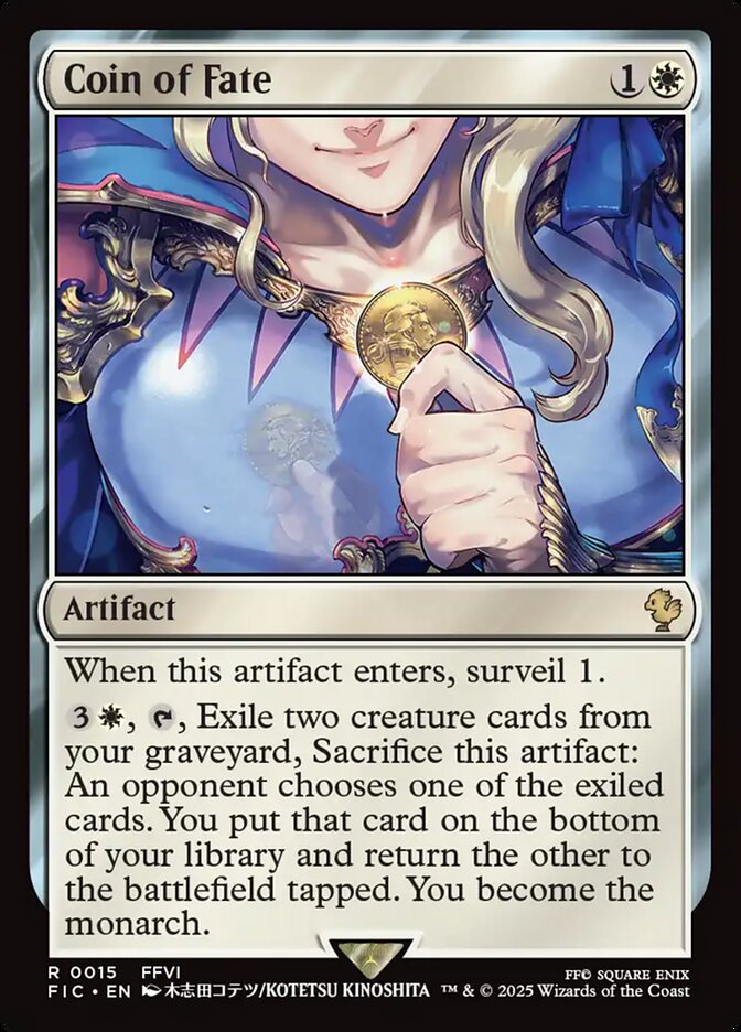 Coin of Fate, Final Fantasy Commander · 0015
