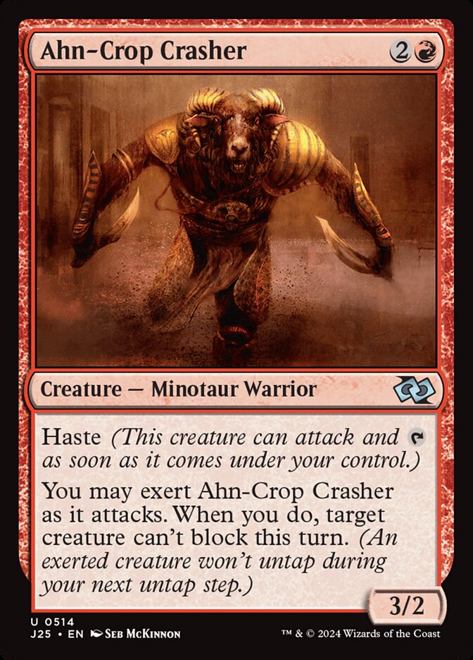Ahn-Crop Crasher, Foundations Jumpstart · 0514