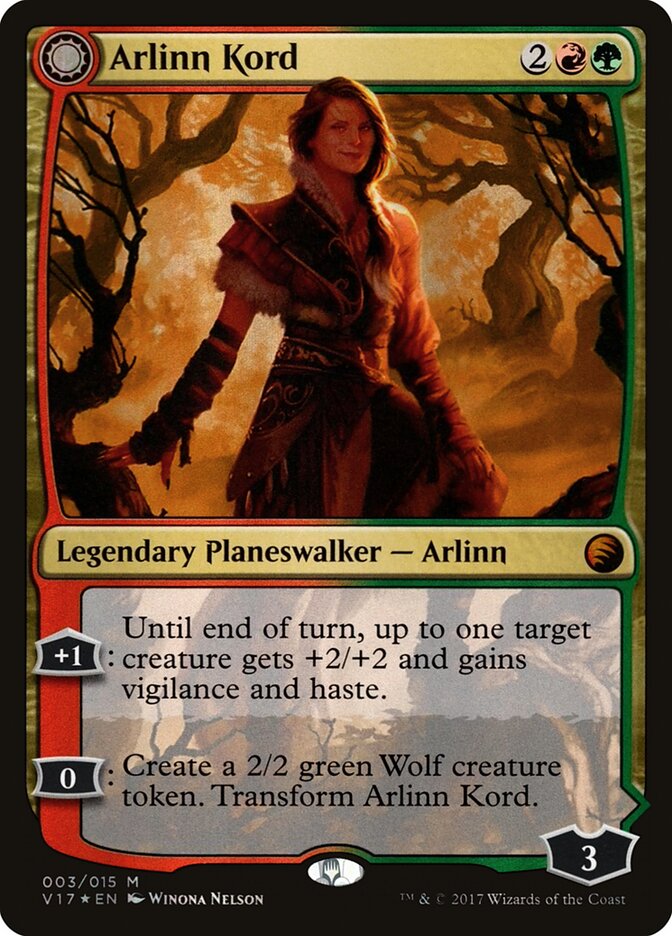 Arlinn Kord // Arlinn, Embraced by the Moon, From the Vault: Transform · 003/015