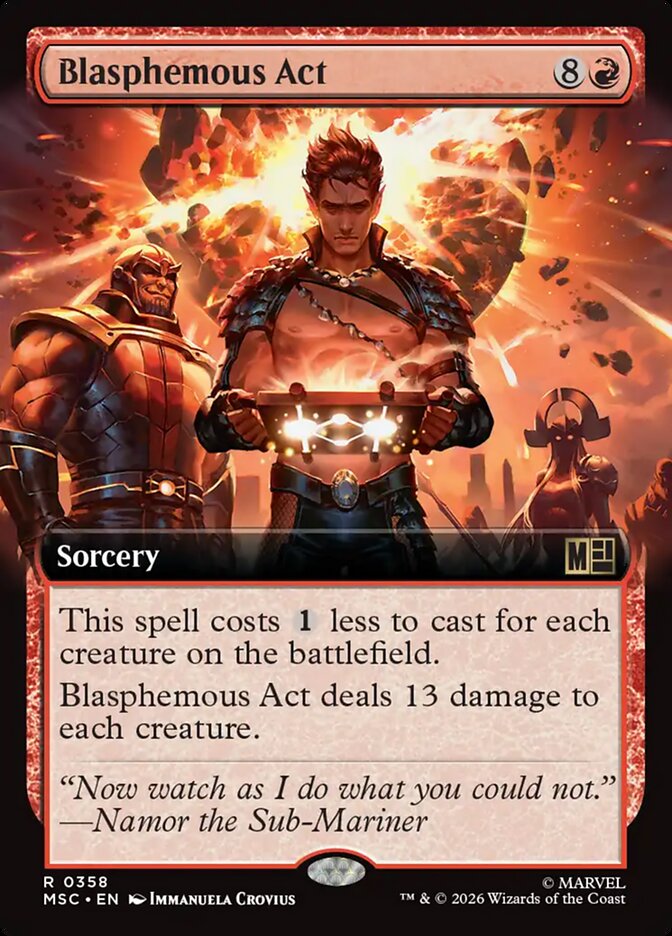 Blasphemous Act, Marvel Super Heroes Commander · 0358