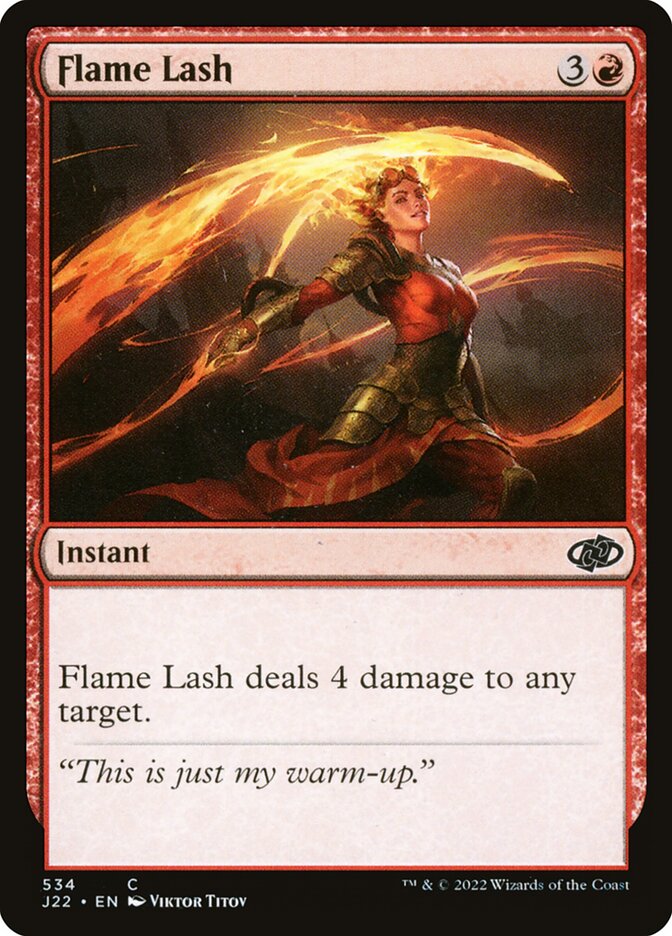 Flame Lash, Jumpstart 2022 · 534