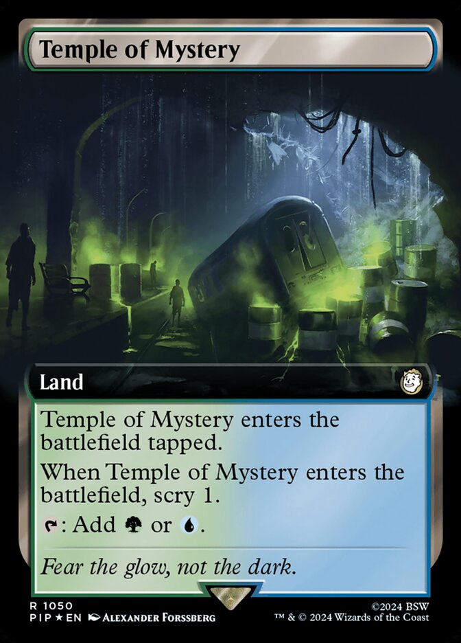 Temple of Mystery, Fallout · 1050