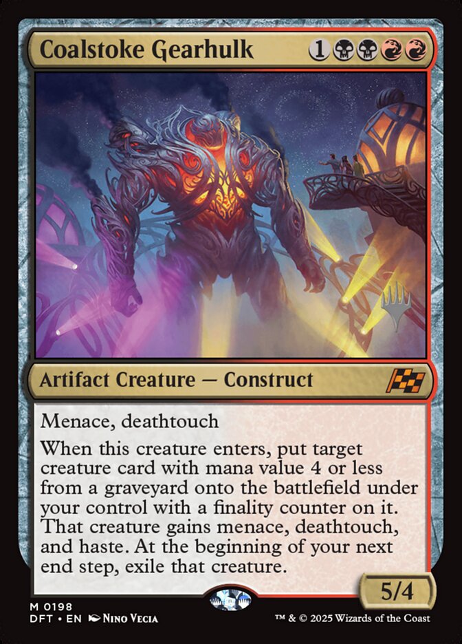 Coalstoke Gearhulk, Aetherdrift Promos · 0198