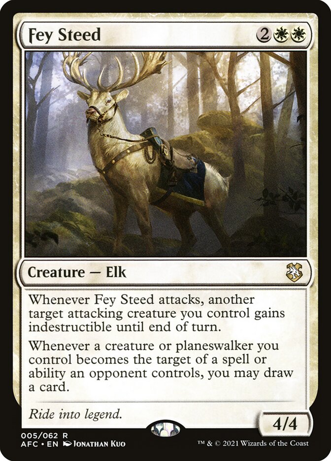 Fey Steed, Forgotten Realms Commander · 005/062