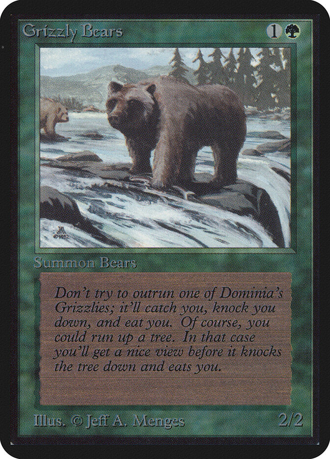Grizzly Bears, Limited Edition Alpha · 199