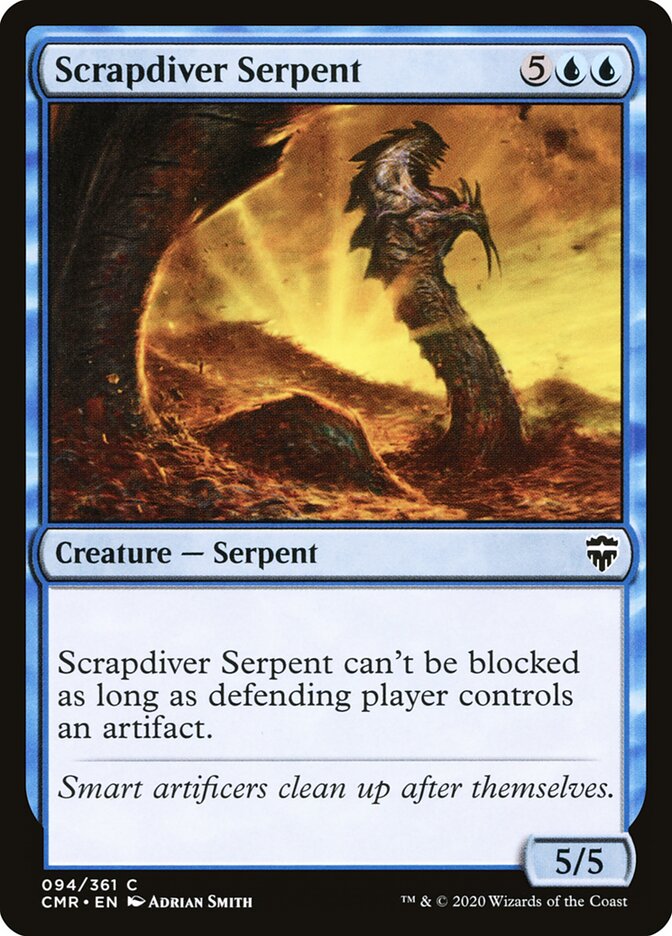 Scrapdiver Serpent, Commander Legends · 094/361