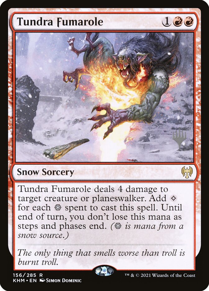 Tundra Fumarole, Kaldheim Promos · 156/285