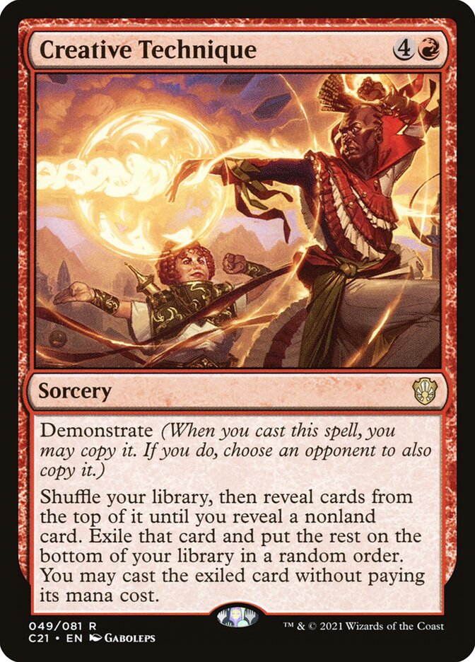 Creative Technique, Commander 2021 · 049/081