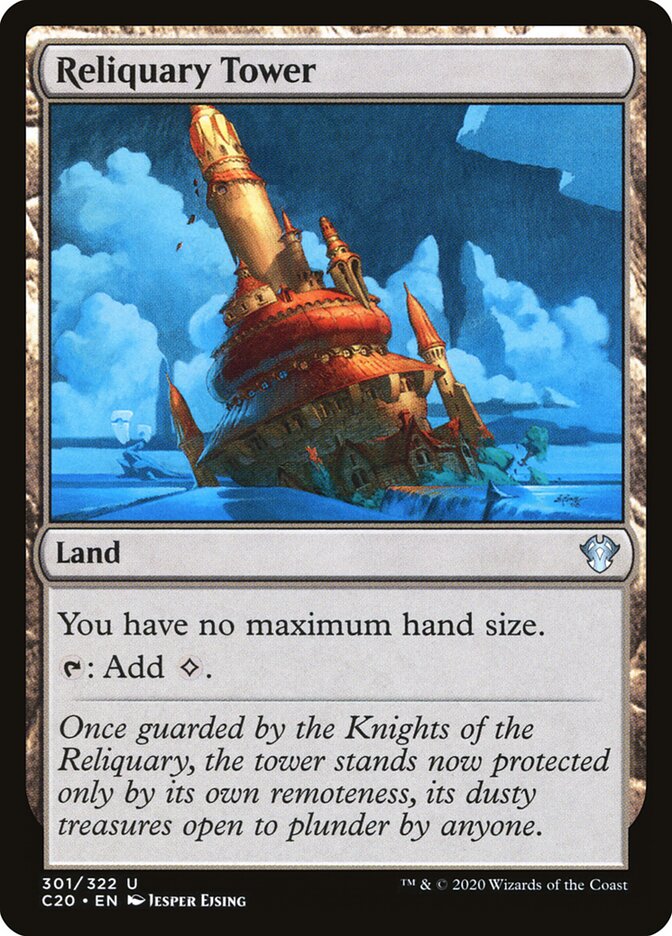 Reliquary Tower, Commander 2020 · 301/322