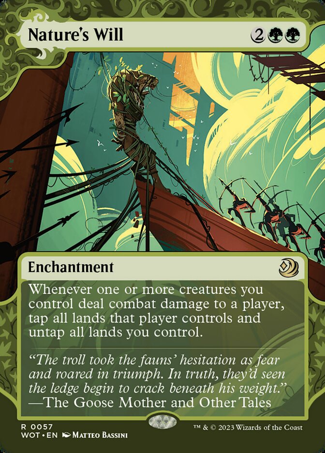 Nature's Will, Wilds of Eldraine: Enchanting Tales · 0057