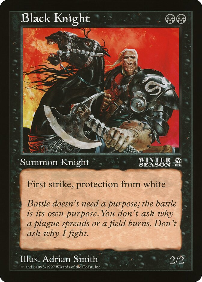 Black Knight, Oversized League Prizes · 31