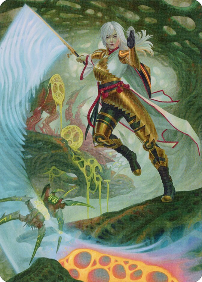 The Eternal Wanderer // The Eternal Wanderer, Phyrexia: All Will Be One Art Series · 003