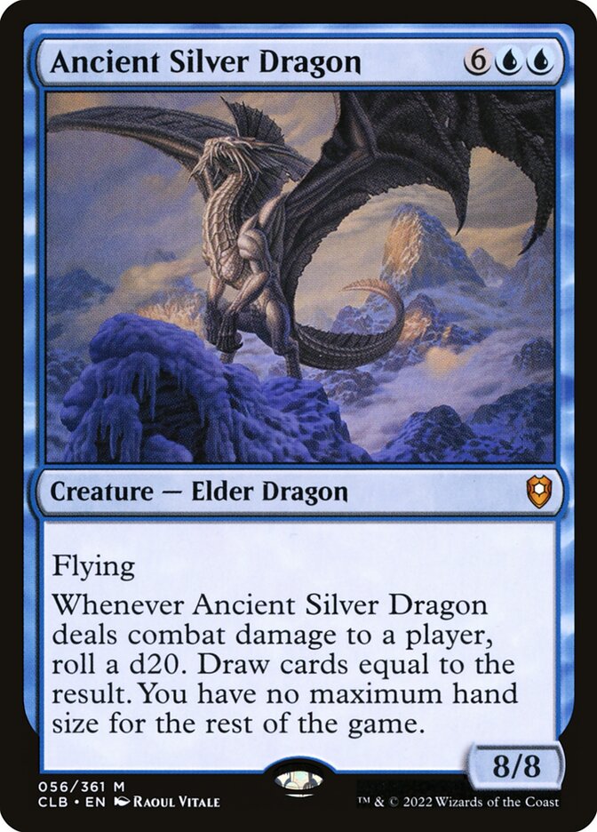 Ancient Silver Dragon, Commander Legends: Battle for Baldur's Gate · 056/361