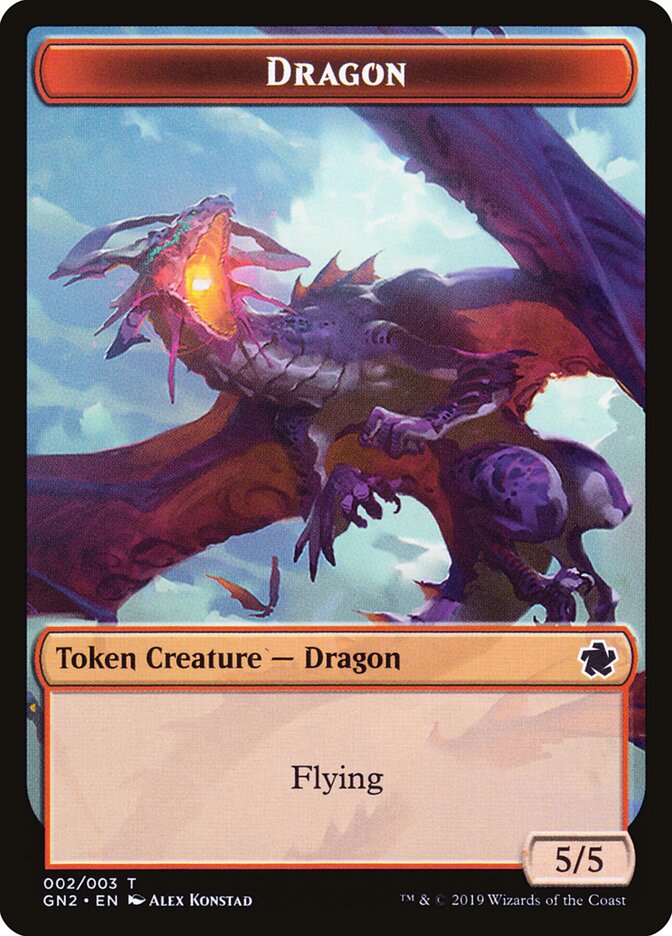 Dragon, Game Night 2019 Tokens · 002