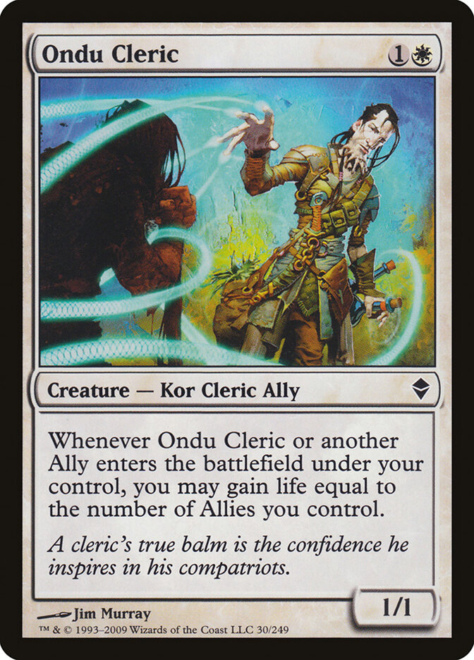 Ondu Cleric, Zendikar · 30/249