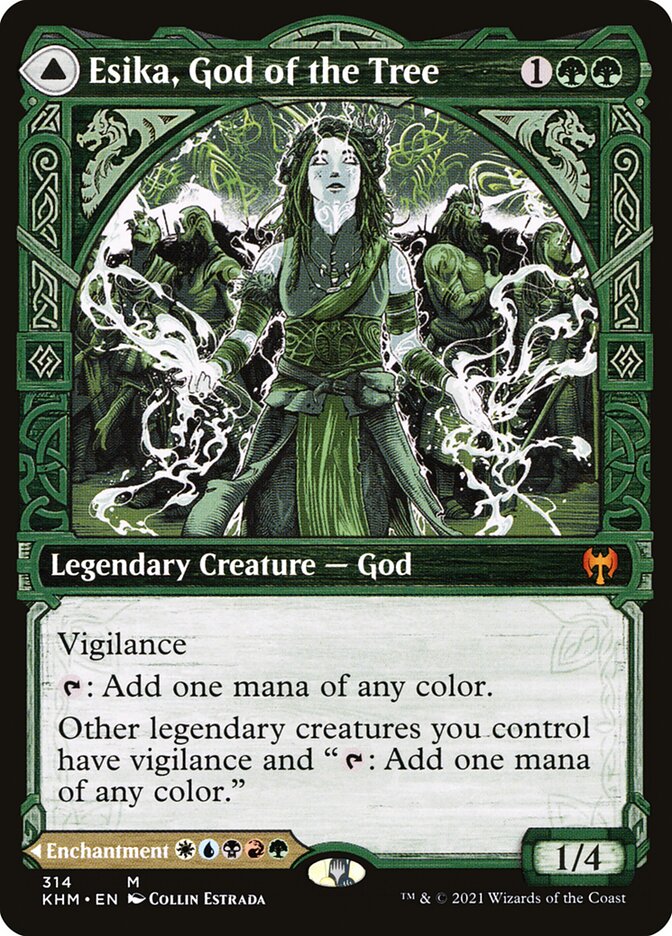 Esika, God of the Tree // The Prismatic Bridge, Kaldheim · 314